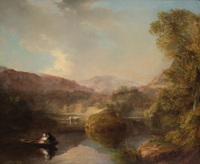  Henry Inman (1801-1846), Rydal Water, 1844. Est. $1,000-2,500. Lot 81. Auction Oct 4