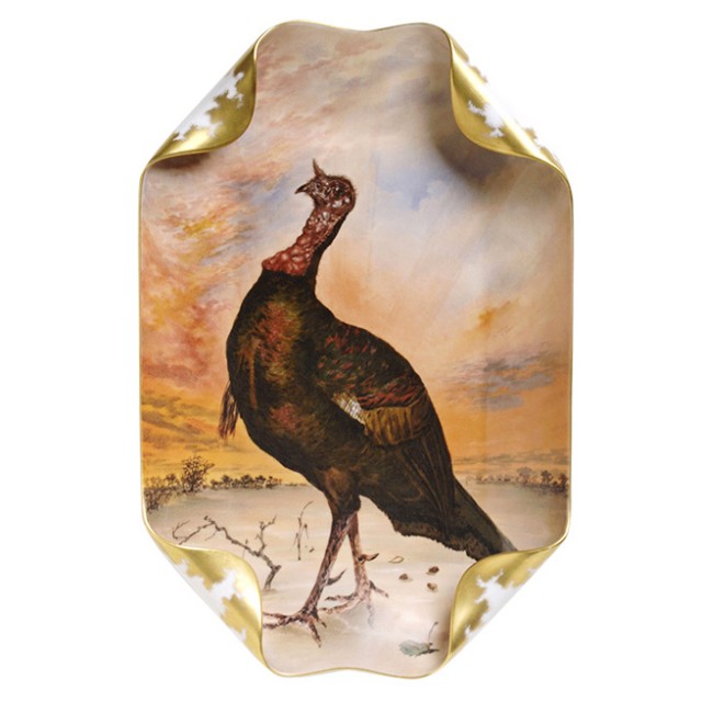 Turkey Platter from the Rutherford B. Hayes State Dinner Service