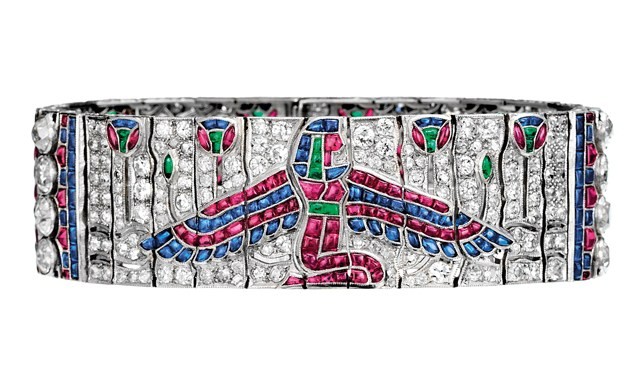Van Cleef and Arpels Egyptian Inspired Jewelry