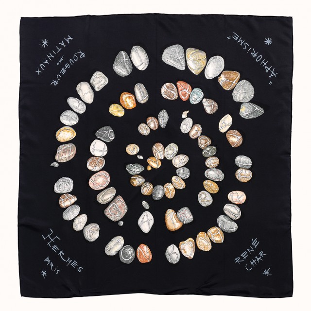 Silk 'Impose Ta Chance' Scarf, Hermès, Paris. Est. $200-300. Lot 706. Auction Feb 21