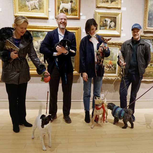 Dogs in Art event co-hosted with ARF