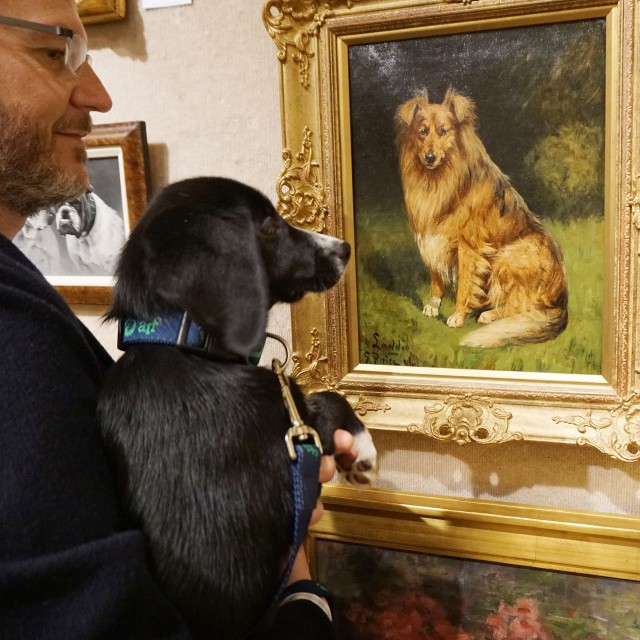 ARF Executive Director Scott Howe with Basil