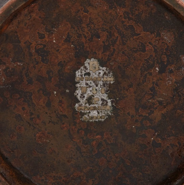 Rare Gorham Banko Iron and Sterling Silver Vase, 1883. Lot 321. Auction Oct 8, 2019