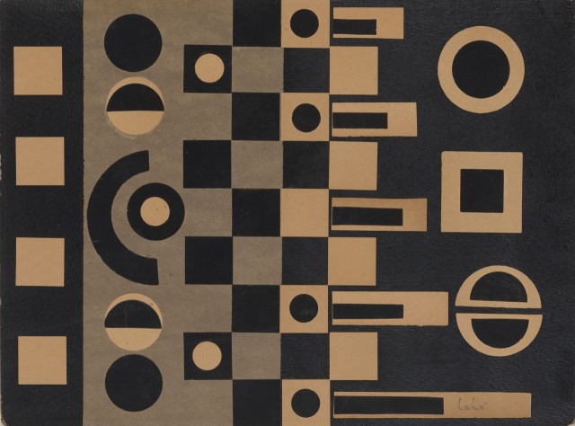 Lolo Soldevilla (1901-1971), Untitled, 1957. Est. $7,000-10,000. Lot 9. Auction May 20.