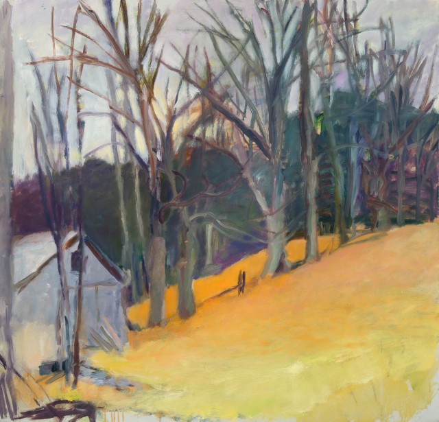 Wolf Kahn (1927-2020), Wet November, 1973. Est. $20,000-40,000. Property of a Private Collection. Lot 241. Auction Sept 17.