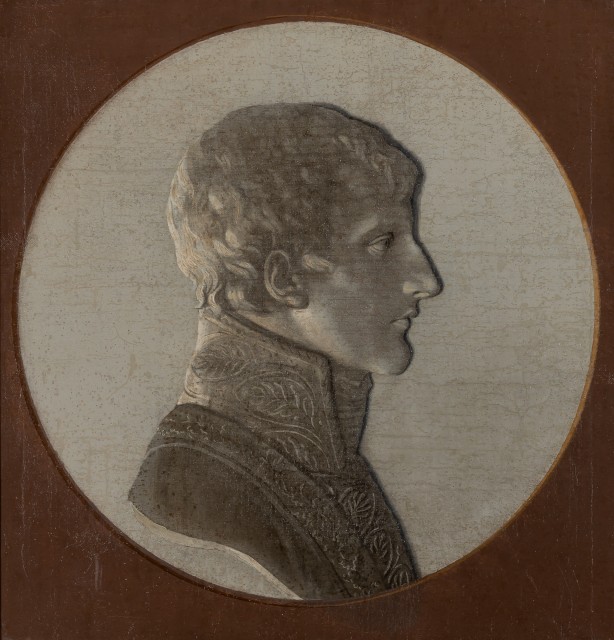 Follower of Piat Joseph Sauvage, Portrait of Napoleon Bonaparte as First Consul, Est. $1,000-3,000. Lot 352. The Collection of Joseph Cicio. Auction Oct 14, 2020
