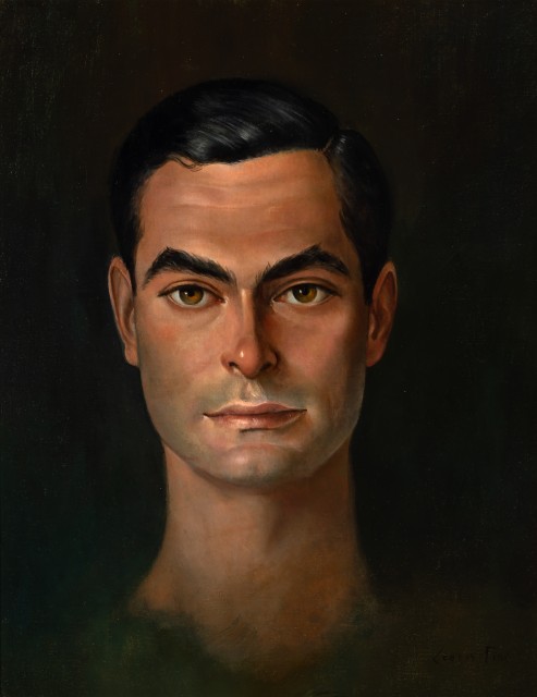 Leonor (Eleonora) Fini (French/Argentine, 1907-1996) Portrait of Myles Sherman Lowell