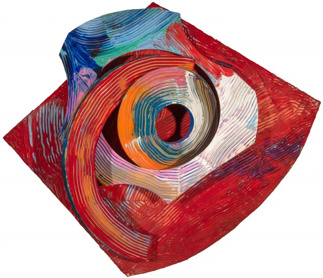 Sam Gilliam (American, b. 1933) Red Rouge, 1989. Lot 34. Auction Dec 2, 2020