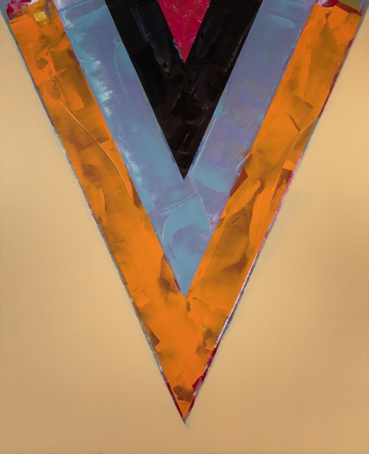 Kenneth Noland (1924-2010), Sand Glass, 1983. Est. $100,000-200,000. Lot 1008. Auction March 17.