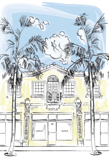 Doyle Opens New Gallery in Palm Beach!
