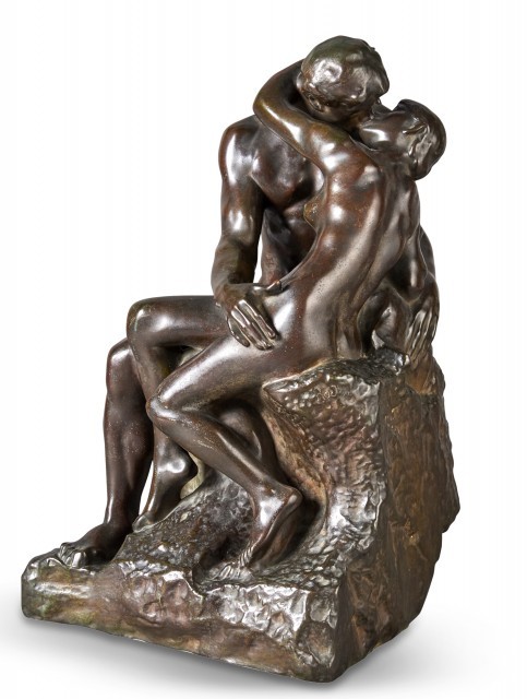 Auguste Rodin (French, 1840-1917), Le Baiser (The Kiss). Lot 1009. Auction Nov 9, 2021.