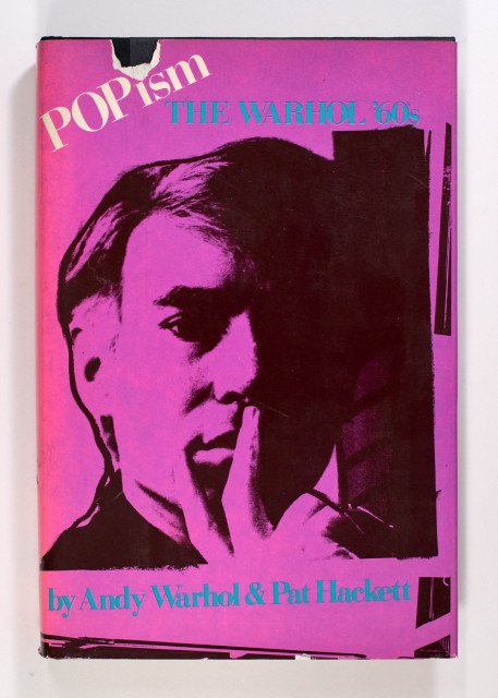 Andy Warhol (1928-1987) and Pat Hackett, POPism: The Warhol '60s. [1980]. Stated first edition. Lot 144. Auction Dec 7.